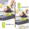 Vegetable Chopper Multifunctional Grater Cutter Kitchen Accessories Manual Fruit Slicer Potatos Shredders Cheese Onions Slicers - Imagen 20