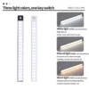 LED Cabinet Light USB Type-C Rechargeable Motion Sensor Led Lamp for Kitchen Wardrobe Cabinet Lighting 20cm/30cm/40cm/50cm/60cm - Imagen 4