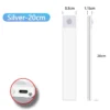 LED Cabinet Light USB Type-C Rechargeable Motion Sensor Led Lamp for Kitchen Wardrobe Cabinet Lighting 20cm/30cm/40cm/50cm/60cm - Imagen 11