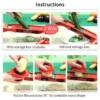 Vegetable Chopper Multifunctional Grater Cutter Kitchen Accessories Manual Fruit Slicer Potatos Shredders Cheese Onions Slicers - Imagen 26