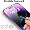 Tempered Glass for iPhone 14 Pro 15 16 13 12 11 pro max screen protector for iphone 15 pro mica for iphone 13 14 pro glass film - Imagen 4