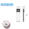 LED Cabinet Light USB Type-C Rechargeable Motion Sensor Led Lamp for Kitchen Wardrobe Cabinet Lighting 20cm/30cm/40cm/50cm/60cm - Imagen 14