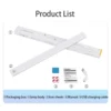 LED Cabinet Light USB Type-C Rechargeable Motion Sensor Led Lamp for Kitchen Wardrobe Cabinet Lighting 20cm/30cm/40cm/50cm/60cm - Imagen 6