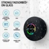 Portable Wireless Bluetooth Speaker LED IPX4 Waterproof Loudspeaker Outdoor Bathroom Large Suction Cup Mini Stereo Sound Box - Imagen 2