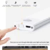 LED Cabinet Light USB Type-C Rechargeable Motion Sensor Led Lamp for Kitchen Wardrobe Cabinet Lighting 20cm/30cm/40cm/50cm/60cm - Imagen 19