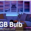 16 Colors RGB Bulb LED Multicolor Bulb E27 220V Household Lighting Dimmable 24 Key Remote Control Smart Lamp Atmosphere Light - Imagen 7