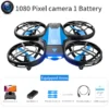 V8 New Mini Drone 4k profession HD 1080P Wide Angle Camera WiFi FPV RC Dron Height Keep Drones Helicopter Kids Toys 4DRC - Imagen 11