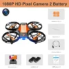 V8 New Mini Drone 4k profession HD 1080P Wide Angle Camera WiFi FPV RC Dron Height Keep Drones Helicopter Kids Toys 4DRC - Imagen 15