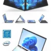 Dual Screen Laptop Intel N95 N100 Processor 14“+14” touch Gaming Laptop DDR4 32GB 1TB 2TB SSD Notebook Computer - Imagen 12