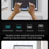 Dual Screen Laptop Intel N95 N100 Processor 14“+14” touch Gaming Laptop DDR4 32GB 1TB 2TB SSD Notebook Computer - Imagen 15