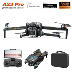 2025 New  Drone with Screen 8K HD Camera Obstacle Avoidance Brushless Aerial UAV  Upgrade A23 ProFPV RC Quadcopter Boy Toys