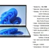 Dual Screen Laptop Intel N95 N100 Processor 14“+14” touch Gaming Laptop DDR4 32GB 1TB 2TB SSD Notebook Computer - Imagen 11
