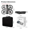 Drone 4K professional aerial photography 8k dual camera intelligent obstacle avoidance brushless quadcopter remote control toy - Imagen 39
